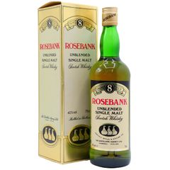 Rosebank (silent) Unblended Single Malt 3 Stills 8 Year Old