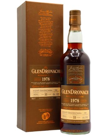 Glendronach 1978 33년산 Oloroso Sherry Cask #1068