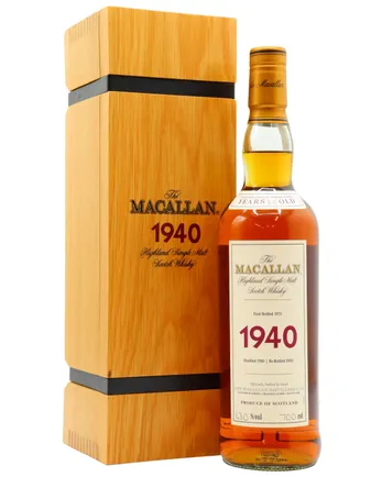 Macallan 1940 35년산 Fine Rare