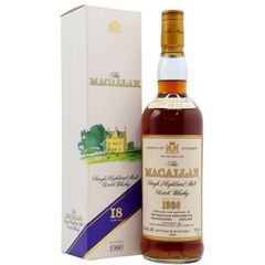 The Macallan 1998 Release Sherry Oak 1980 18 Year Old