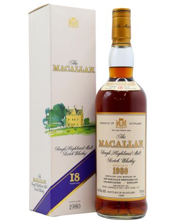 Macallan 1980 18년산