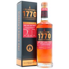 Glasgow 1770 Ruby Port Cask Finish Batch #2 2018 7 Year Old
