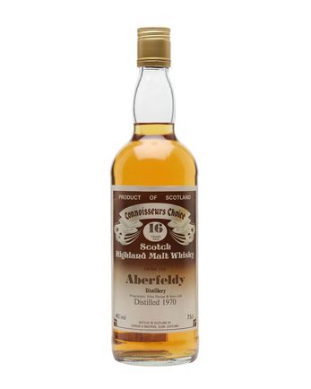 Aberfeldy 1970 16년산 Brown Label Gordon & Macphail