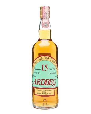 Ardbeg 1973 15년산 Clear Glass Screwcap Sestante