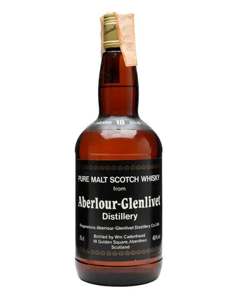 Aberlour Glenlivet 18년산 Bottled 1980s Cadenhead's