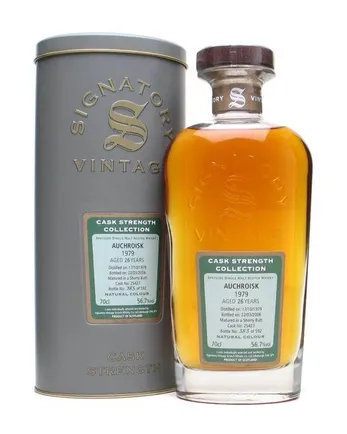 Auchroisk 1979 26년산 Sherry Cask Signatory Cask Strength Collection