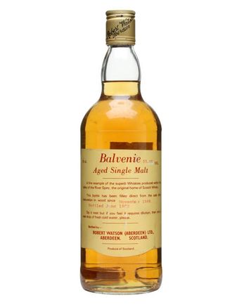 Balvenie 1969 12년산 Robert Watson Independent Bottler