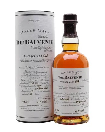 Balvenie 1967 32년산 Cask 9909