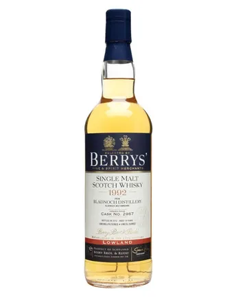 Bladnoch 1992 19년산 Cask #2967 Berry Bros Rudd