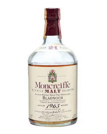 Bladnoch 1965 21년산 Moncrieffe
