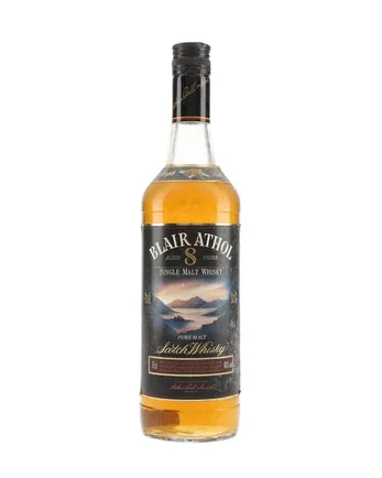 Blair Athol 8년산 Bottled 1980's Black Label with Sunset