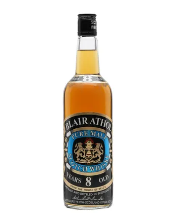 Blair Athol 8년산 Coat of Arms Label Bottled 1970's