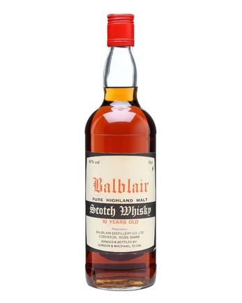 Balblair 10년산 Sherry Cask Bottled 1980s Gordon & Macphail