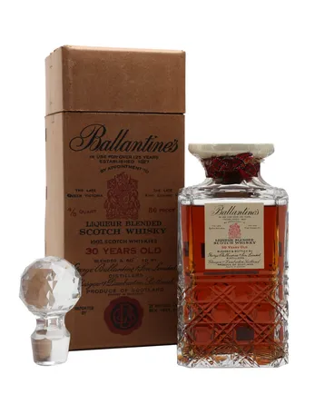 Ballantine's 30년산 Crystal Decanter Bottled 1940's