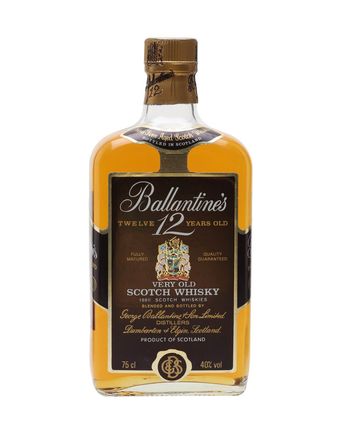 Ballantine's 12년산 Bottled 1980s