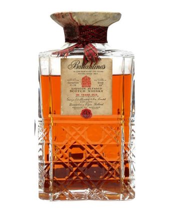 Ballantine's 30년산 Crystal Decanter Bottled 1960s