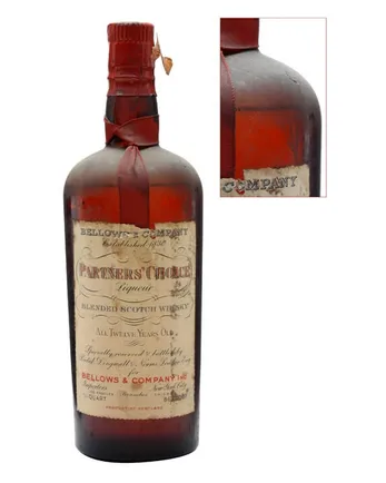 Bellow's Partners Choice 12년산 Bottled 1930s