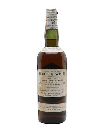 Black & White 8년산 Bottled 1930s