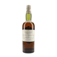 Black & White / Bottled 1939 / Late King George V