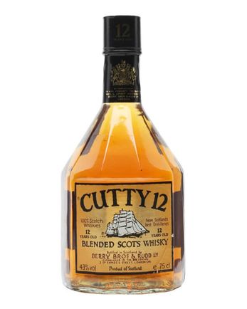Cutty Sark 12년산 Bottled 1980s