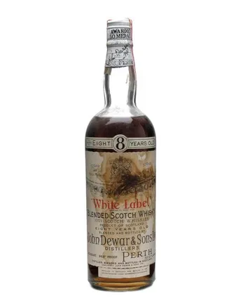 Dewar's White Label 8년산 Bottled 1930's