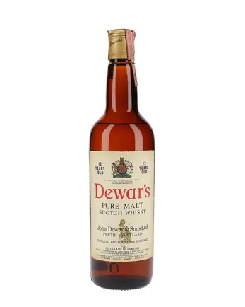 Dewar's 12년산 Bottled 1970s