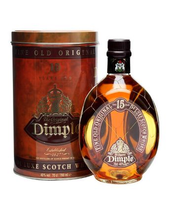Dimple 15년산 (flat fronted bottle)