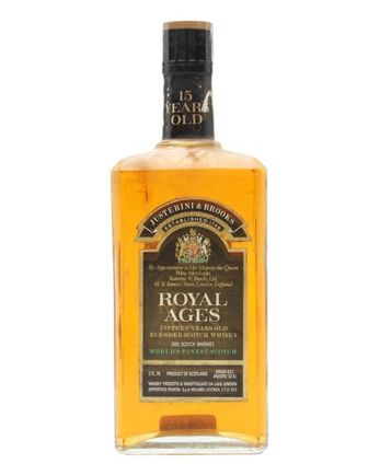J & B Royal Ages 15년산 Bottled 1980s Flat Bottle
