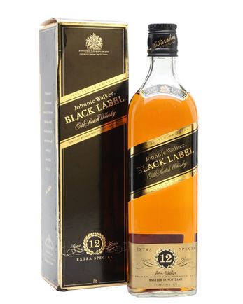 Johnnie Walker 12년산 Black Label Bottled 1980s