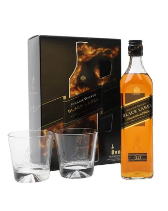 Johnnie Walker Black Label 12년산 2 Glass Pack