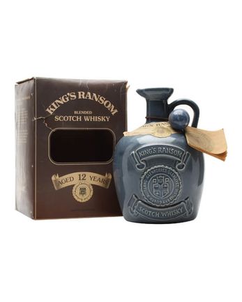 King's Ransom 12년산 Bottled 1970s Blue Decanter