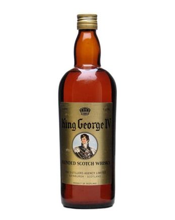 King George IV Blended Scotch Whisky Bottled 1970s