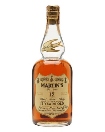 Martin's De Luxe 12년산 Bottled 1970's