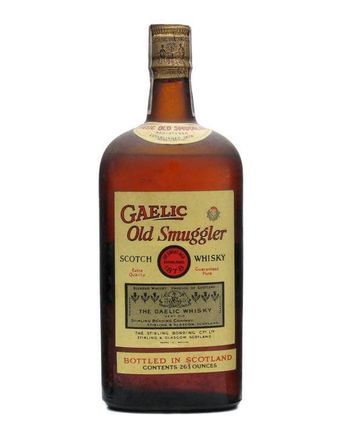 Old Smuggler Gaelic Bottled 1930's
