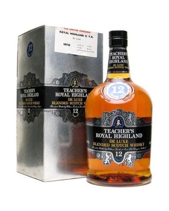 Teacher's 12년산 Royal Highland Bottled 1980's