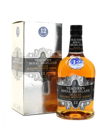 Teacher's Royal Highland 12년산 Bottled 1980s