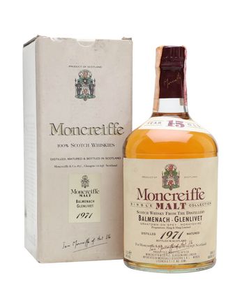 Balmenach Glenlivet 1971 15년산 Moncrieffe Independent Bottling