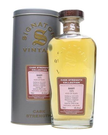 Banff 1975 31년산 Signatory Cask Strength Collection