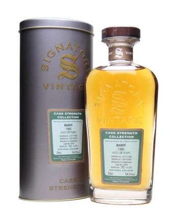 Banff 1980 28년산 Signatory Cask Strength Collection
