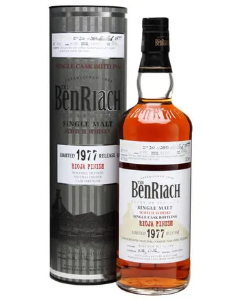 Benriach 1977 34년산 Cask #2588 Rioja Finish