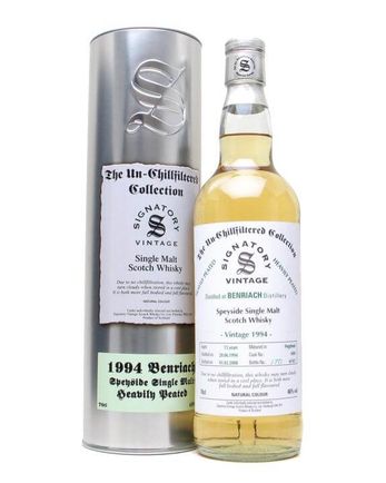 Benriach 1994 13년산 Heavily Peated Signatory Un-Chillfiltered Collection