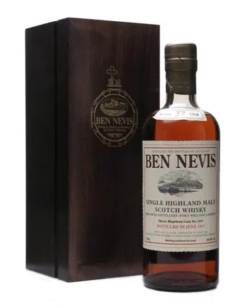 Ben Nevis 1967 37년산 Sherry Hogshead #2219