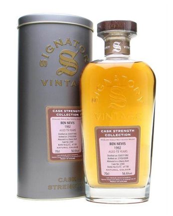 Ben Nevis 1992 15년산 Sherry Cask 2304 Signatory