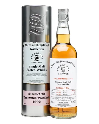 Ben Nevis 1992 19년산 Sherry Butt #2526 Signatory Un-Chillfiltered Collection