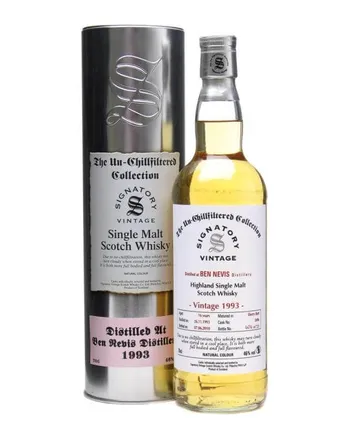 Ben Nevis 1993 16년산 Sherry Butt Un Chillfiltered Signatory Un-Chillfiltered Collection