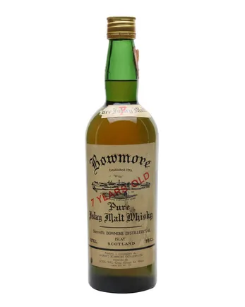 Bowmore 7년산 Sherriff's Bottled 1960s