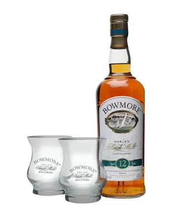 Bowmore 12년산 2 Glasses Gift Pack