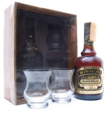 Bowmore 12년산 Gift Pack with 2 Glasses