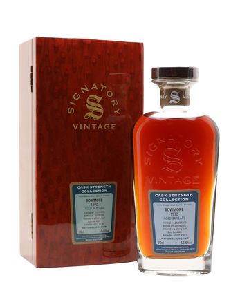 Bowmore 1970 34년산 Sherry Butt Signatory