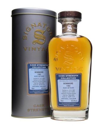 Bowmore 1980 28년산 Signatory Cask Strength Collection